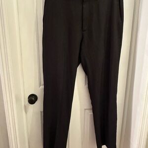 Haggar Black Slim Fit Dress Pants